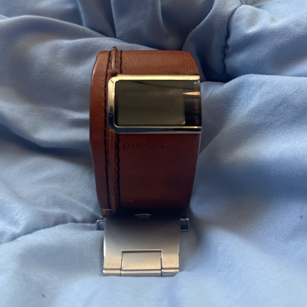 Diesel Brown Silver Watch